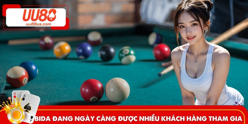 Cá cược bida đang ngày càng được nhiều khách hàng tham gia