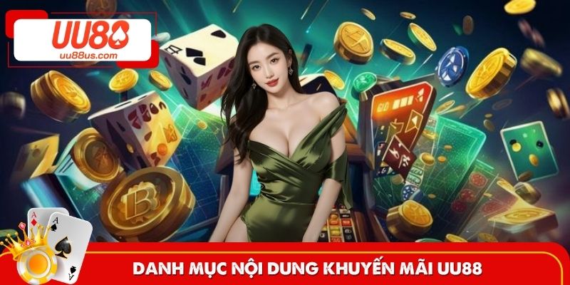 Tổng quan về danh mục khuyến mãi UU88