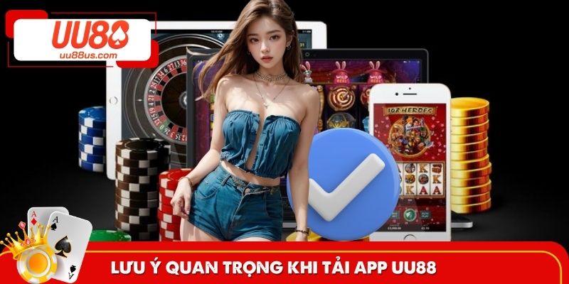 Lưu ý quan trọng khi tải ứng dụng giải trí UU88